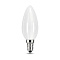 Лампа Gauss Filament Свеча 9W 590lm 3000К Е14 milky LED 1/10/50 103201109