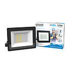 Прожектор Gauss Elementary 50W 4500lm 6500К 200-240V IP65 черный LED 1/10 613100350