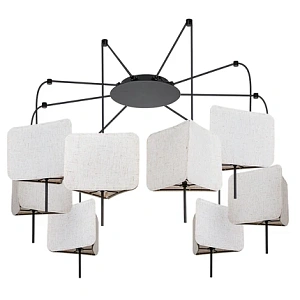 Подвесная люстра Arte Lamp TRIXIE A7084SP-8BK