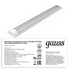 Светильник светодиодный призма Gauss IP40 600*76*24мм 18W 1800lm 6500K WLF-2 сталь 1/20814424318