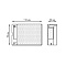 Блок питания LED STRIP PS 60W 12V 202003060