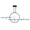 Люстра на штанге Arte Lamp SATURN A7790SP-75BK