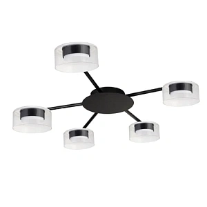 Потолочная люстра Arte Lamp ALIUS A8042PL-5BK