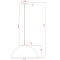 Подвесной светильник Arte Lamp CARMEL A7105SP-1BK