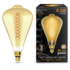 Лампа Gauss LED Filament ST164 GAUSS E27 8.5W Amber 660lm 2000K 1/6 157802105