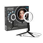 Светильник Gauss кольцевой 10W 600lm 3000-6500K 5V USB IP20 160*23мм черный дим, пульт LED 1/48 RL001
