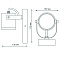 Светильник садово-парковый Gauss Sonata настенный архитектурный, 1xGU10, 172.5*90*130mm, 170-240V / 50Hz, 1xMax.35W, IP54, 1/12 GD150