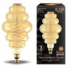 Лампа Gauss LED Filament Honeycomb GAUSS E27 8.5W Amber 660lm 2000K 1/2 161802105