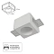 Точечный встраиваемый светильник Arte Lamp INVISIBLE A9286PL-1WH