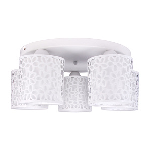 Потолочная люстра Arte Lamp TRAFORATO A8349PL-5WH