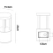 Фасадный светильник Arte Lamp CARCASSA A4666AL-1BK
