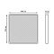 Светильник офисный Gauss 36W 2900lm 4000K IP20 595*595*19мм призма LED 1/4 842123236