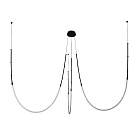 Подвесная люстра Arte Lamp KLIMT A2850SP-38BK