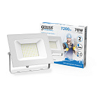 Прожектор Gauss Elementary 70W 7200lm 6500K 175-265V IP65 белый LED 1/10 613120370