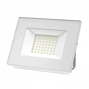 Прожектор Gauss Elementary 50W 4500lm 6500K 200-240V IP65 белый LED 1/10 613120350