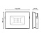 Прожектор Gauss Elementary 20W 1750lm 200-240V 6500К IP65 PROMO черный LED 1/20 613100320P
