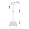 Подвесной светильник Arte Lamp JUPITER chrome A7961SP-1CC