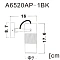 Спот Arte Lamp LINEA A6520AP-1BK
