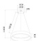 Подвесная люстра Arte Lamp ALGEDI A6028SP-46BK