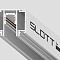 Трек для натяжного потолка SLOTT 80004-2M-WH