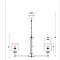 Подвесная люстра Arte Lamp BROCCA A4093LM-8AB