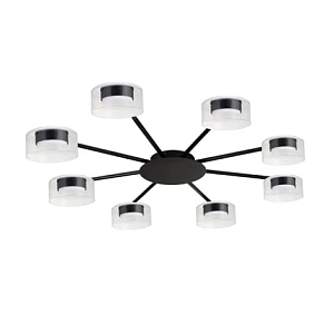Потолочная люстра Arte Lamp ALIUS A8042PL-8BK