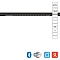 Магнитный трековый светильник Arte Lamp OPTIMA SMART A7367PL-1BK