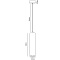 Точечный подвесной светильник Arte Lamp TORRE A1530SP-1WH
