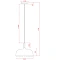 Подвесной светильник Arte Lamp KAYLA A7102SP-1BK
