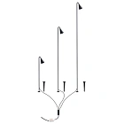 Грунтовый светильник Arte Lamp MULIPHEIN A1084PA-3BK
