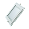 Светильник Gauss, квадратный с декоративным стеклом,160х160х30, Ø118x118  12W 3000K, 900 лм 1/40 948111112