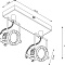 Спот Arte Lamp COSTRUTTORE A4300AP-2SS