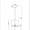 Подвесной светильник Arte Lamp TRIXIE A7084SP-1BK